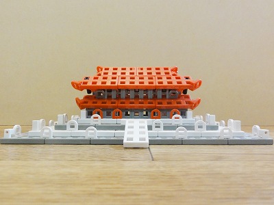 紫禁城,Castle,リブロック,lasy toys blocks,作品,作例,作り方