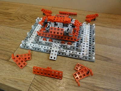 紫禁城,Castle,リブロック,lasy toys blocks,作品,作例,作り方