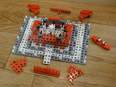 紫禁城,Castle,リブロック,lasy toys blocks,作品,作例,作り方