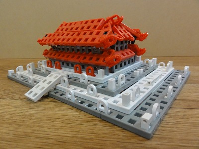 紫禁城,Castle,リブロック,lasy toys blocks,作品,作例,作り方