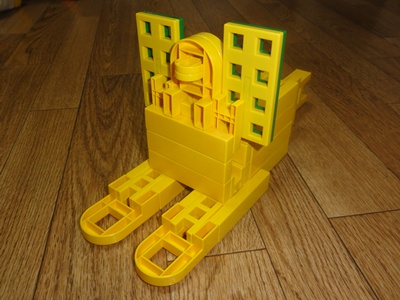 動物,リブロック,lasy toys blocks,作品,作例,作り方