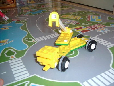 車,car,乗り物,リブロック,lasy toys blocks,作品,作例,作り方