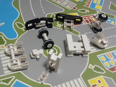 スーパーカー,車,car,乗り物,リブロック,lasy toys blocks,作品,作例,作り方