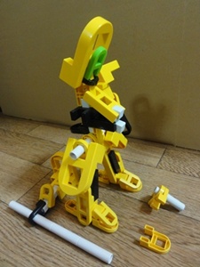 ナイトオブゴールド,ファイブスター物語,ロボット,robot,リブロック,lasy toys blocks,作品,作例,作り方