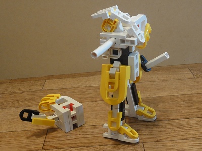 シュペルター,ファイブスター物語,ロボット,robot,リブロック,lasy toys blocks,作品,作例,作り方