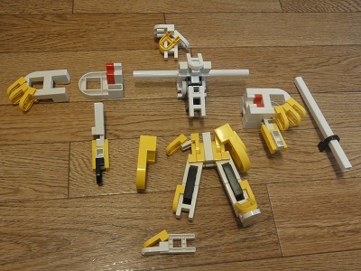 シュペルター,ファイブスター物語,ロボット,robot,リブロック,lasy toys blocks,作品,作例,作り方