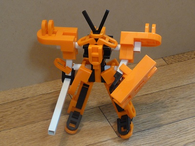 プロミネンス,ファイブスター物語,ロボット,robot,リブロック,lasy toys blocks,作品,作例,作り方