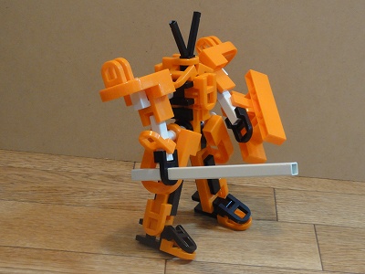 プロミネンス,ファイブスター物語,ロボット,robot,リブロック,lasy toys blocks,作品,作例,作り方