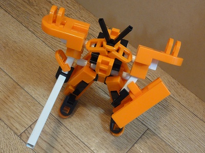 プロミネンス,ファイブスター物語,ロボット,robot,リブロック,lasy toys blocks,作品,作例,作り方