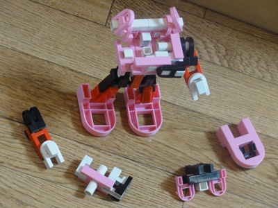 ズゴック,ガンダム,ロボット,robot,リブロック,lasy toys blocks,作品,作例,作り方