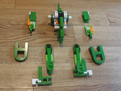 クシャトリヤ,ガンダム,ロボット,robot,リブロック,lasy toys blocks,作品,作例,作り方