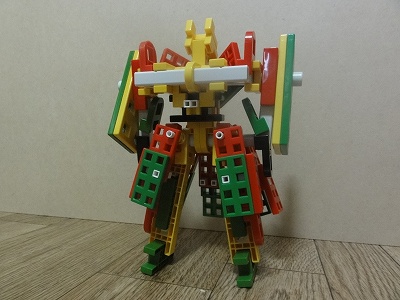 ロボット,robot,リブロック,lasy toys blocks,作品,作例,作り方