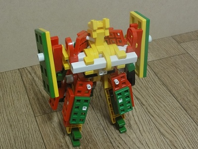 ロボット,robot,リブロック,lasy toys blocks,作品,作例,作り方