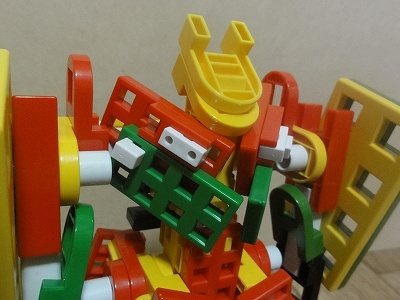 ロボット,robot,リブロック,lasy toys blocks,作品,作例,作り方