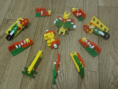 ロボット,robot,リブロック,lasy toys blocks,作品,作例,作り方