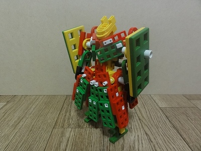 ロボット,robot,リブロック,lasy toys blocks,作品,作例,作り方
