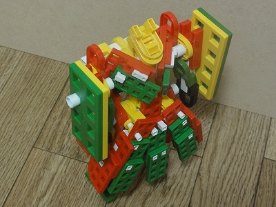 ロボット,robot,リブロック,lasy toys blocks,作品,作例,作り方