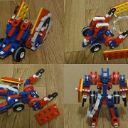 ロボット,robot,リブロック,lasy toys blocks,作品,作例,作り方