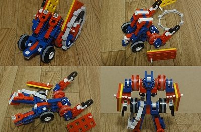 ロボット,robot,リブロック,lasy toys blocks,作品,作例,作り方