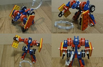 ロボット,robot,リブロック,lasy toys blocks,作品,作例,作り方