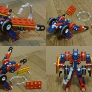 ロボット,robot,リブロック,lasy toys blocks,作品,作例,作り方