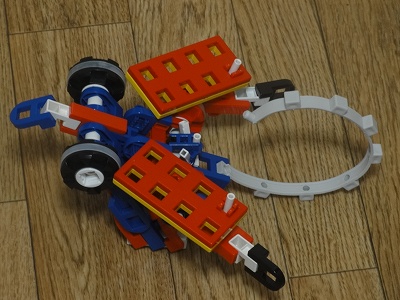 ロボット,robot,リブロック,lasy toys blocks,作品,作例,作り方