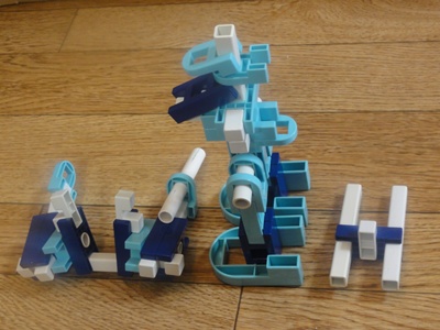 プロトタイプ,ランディム,RUN=DIM,ロボット,robot,リブロック,lasy toys blocks,作品,作例,作り方