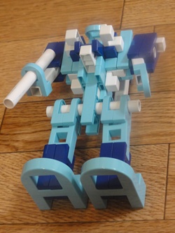 プロトタイプ,ランディム,RUN=DIM,ロボット,robot,リブロック,lasy toys blocks,作品,作例,作り方